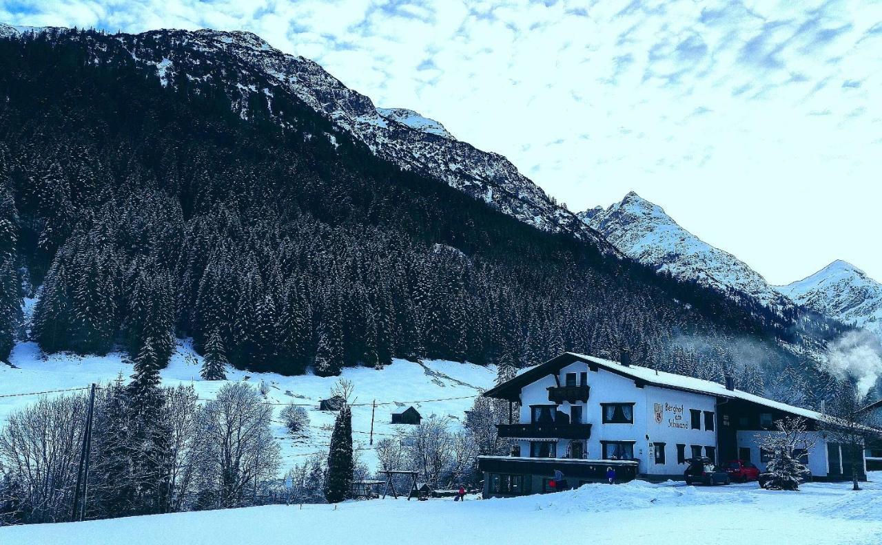 Hotel Berghof am Schwand Hinterhornbach Exterior foto